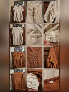 Boutique Cotton/linen Blend Dresses